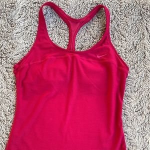 Nike  FITDRY Tank Top Rich Pink Size Small